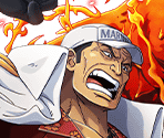 #1713 - Akainu - Paramount War Hellfire - One Piece: Treasure Cruise