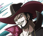#1808 - Hawk Eyes Mihawk - The Man Who Sits Atop the World's Swordsmen - One Piece: Treasure Cruise