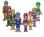 Player Characters - Sega Ages: Phantasy Star Generation 2 (JPN)