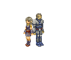 Teim and Her Father - Sega Ages: Phantasy Star Generation 2 (JPN)