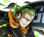 #2142 - "Winch Green" Vinsmoke Yonji - Science Military Germa 66 - One Piece: Treasure Cruise