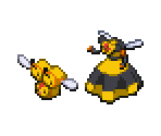 Combee & Vespiquen - Pokémon Ranger 3: Guardian Signs