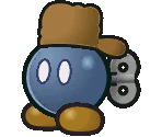 Fahr Outpost Bob-omb - Paper Mario: The Thousand-Year Door