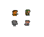 Enemies and Miscellaneous - Rick Dangerous