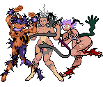 Burned Players - Vampire Savior: The Lord of Vampire / Vampire Savior 2 / Vampire Hunter 2
