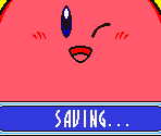 Saving Screens - Kirby Tilt 'n' Tumble