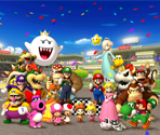 Victory Screen - Mario Kart Wii