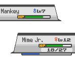HP Bars - Pokémon HeartGold / SoulSilver