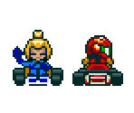 Samus (Super Mario Kart-Style) - Metroid Customs