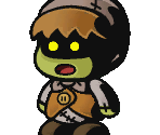 Twilight Town Villager - Paper Mario: The Thousand-Year Door