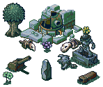 Dark Ridge Objects - Lock's Quest