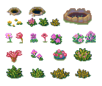 Flowers and Grass - Lock's Quest