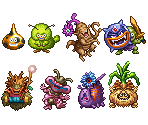 Enemies (Static) - Dragon Quest 6: Realms of Revelation