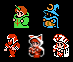 Earth Crystal & Eureka Jobs - Final Fantasy 3 (JPN)