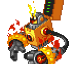 HeatMan.EXE - Mega Man Battle Network 2