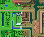 Hyrule Map - The Legend of Zelda: A Link to the Past