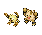 Mankey & Primape - Pokémon Ranger 3: Guardian Signs