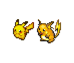 Pikachu & Raichu - Pokémon Ranger 3: Guardian Signs