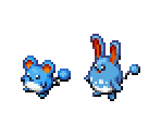 Marill & Azumarill - Pokémon Ranger 3: Guardian Signs