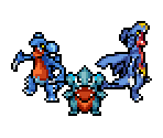 Gible, Gabite & Garchomp - Pokémon Mystery Dungeon: Explorers of Time / Darkness