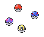 Poké Balls - Pokémon Diamond / Pearl