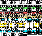 Fonts - Super Mario World