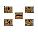 Buttons & Cursors - Laura Bow in: The Dagger of Amon Ra