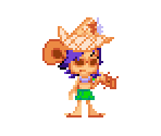 Yumi (Grass Skirt) - Hi Hi Puffy AmiYumi: Kaznapped!