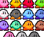 Kirby Palettes - Kirby & the Amazing Mirror