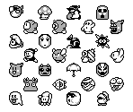 Enemies - Kirby's Dream Land