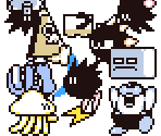 Mini Bosses - Kirby's Dream Land 2