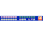 Status Bar - Kirby's Dream Land 2