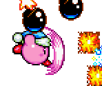 Bomb Kirby - Kirby Super Star / Kirby's Fun Pak