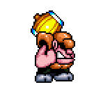 Bonkers (Miniboss) - Kirby Super Star / Kirby's Fun Pak