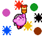 Paint Kirby - Kirby Super Star / Kirby's Fun Pak