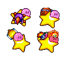 Warp Star Combinations - Kirby Super Star / Kirby's Fun Pak