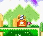 World 05 Yogurt Yard - Kirby: Nightmare in Dream Land