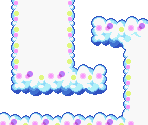 Cloudy Tileset (Purple) - Kirby: Nightmare in Dream Land