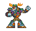 Flame Stag - Mega Man X2