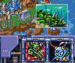 Stage Select Screen - Mega Man X2