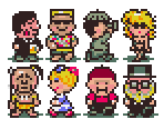 NPCs (People) - EarthBound / Mother 2