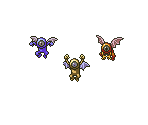 Scouter, Red Scout, Blue Scout & Flyclops - Chrono Trigger