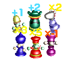 Chess Pieces - Chameleon Twist 2