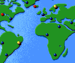 World Map - Theme Park