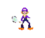 Waluigi - Mario Tennis: Power Tour