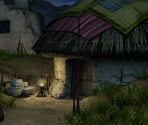 Sirus Village (Night) - Jade Cocoon: Story of the Tamamayu