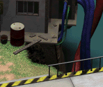 Digimon Bridge (Day) - Digimon World