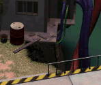 Digimon Bridge (Evening) - Digimon World