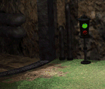 Drill Tunnel Entrance (Day) - Digimon World