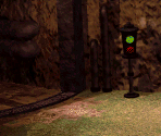Drill Tunnel Entrance (Evening) - Digimon World